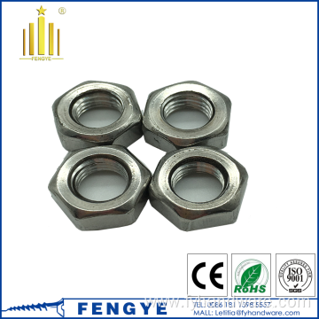 303 stainless sw17 hexangular double sided screw nut